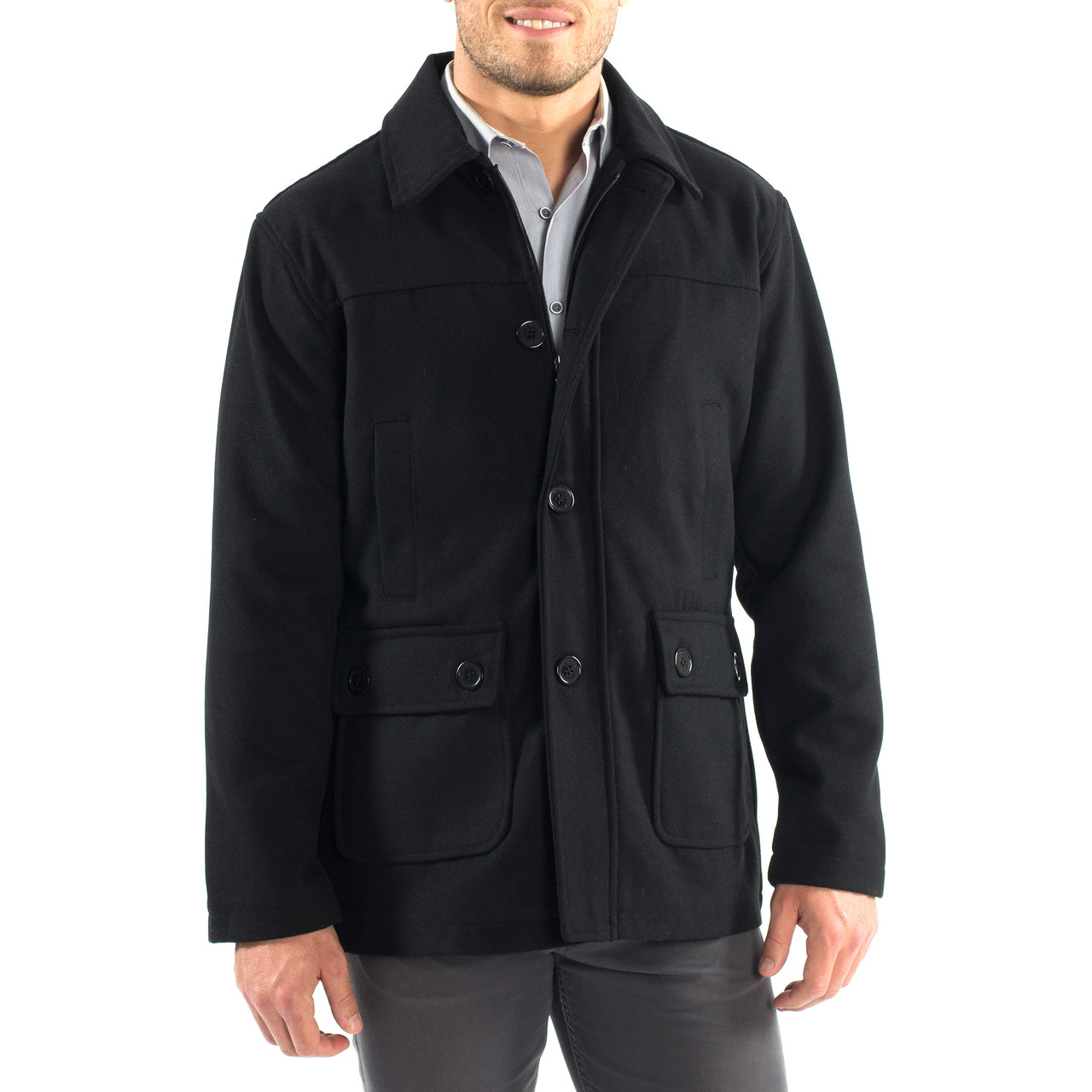 Alpine Swiss Wyatt Mens Classic Barn Coat - Alpine Swiss